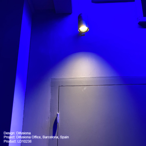 Difusiona Office, Barcelona, Spain Lightgraphix Creative Lighting Solutions